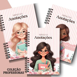 caderno de anotacoes professoras arquivo digital