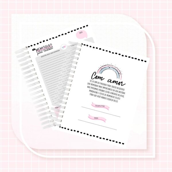 CADERNO DE MEMÓRIAS MENINA - ARQUIVO DIGITAL