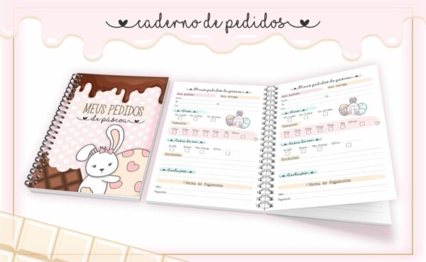 Caderno de Pedidos Páscoa - Arquivo Digital