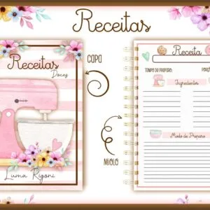Caderno de Receitas Doces - Arquivo Digital