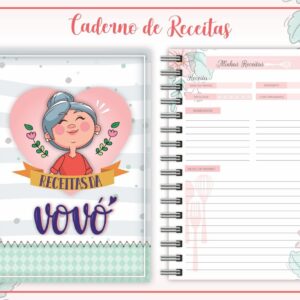 Caderno de Receitas Vovó - Arquivo Digital