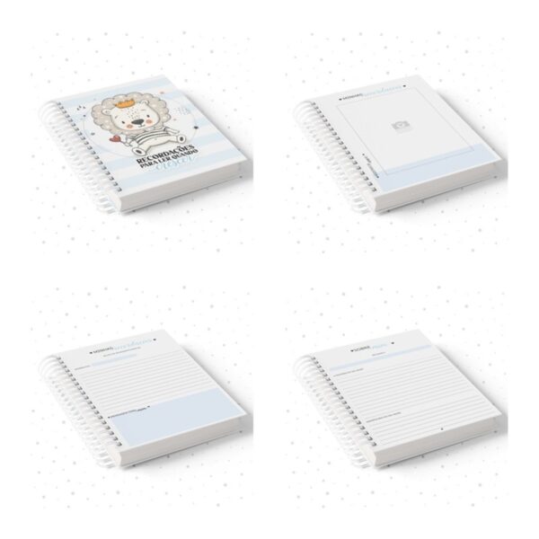 Caderno de Recordações Menino - Arquivo Digital