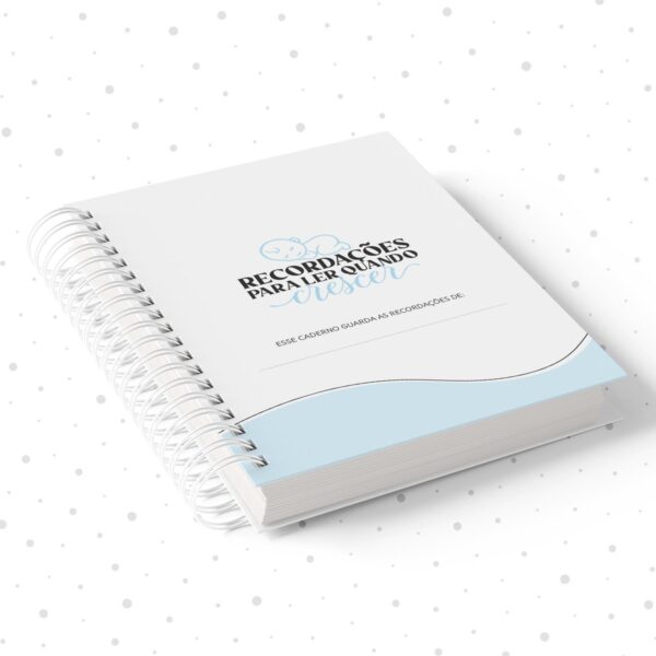 Caderno de Recordações Menino - Arquivo Digital