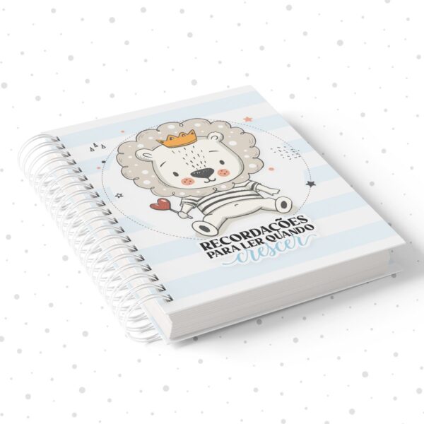 Caderno de Recordações Menino - Arquivo Digital