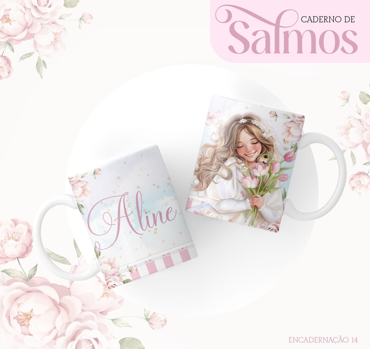 Kit Digital Caderno de Salmos para Cartonagem e Sublimação 4 Kit Digital Caderno de Salmos para Cartonagem e Sublimação - Imagem 4