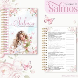 Caderno de Salmos para Imprimir Kit Digital Completo 8 caderno de salmos para imprimir arquivo digital