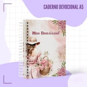 Caderno Devocional A5 Feminino- Arquivo Digital
