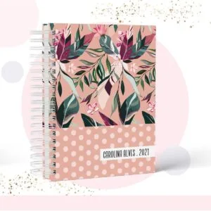 Caderno Floral - Modelo 2 - Arquivo Digital
