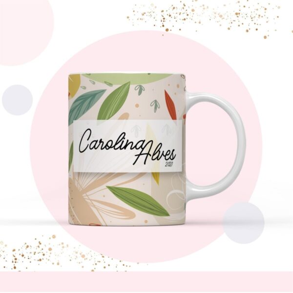 Caderno Floral - Modelo 6 - Arquivo Digital