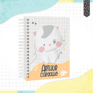 caderno gatinho arquivo digital