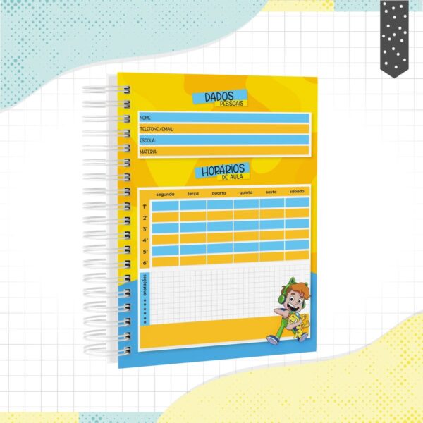 Caderno Gato Galáctico - Arquivo Digital