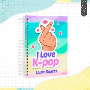 Caderno KPOP Menina - Arquivo Digital