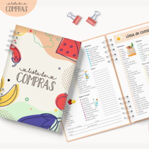 Caderno lista de compras digital infantil para imprimir 11 caderno lista de compras mod01 arquivo digital
