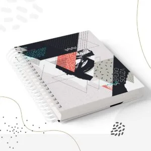 Caderno Masculino - Modelo 11 - Arquivo Digital