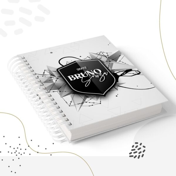 Caderno Masculino - Modelo 19 - Arquivo Digital