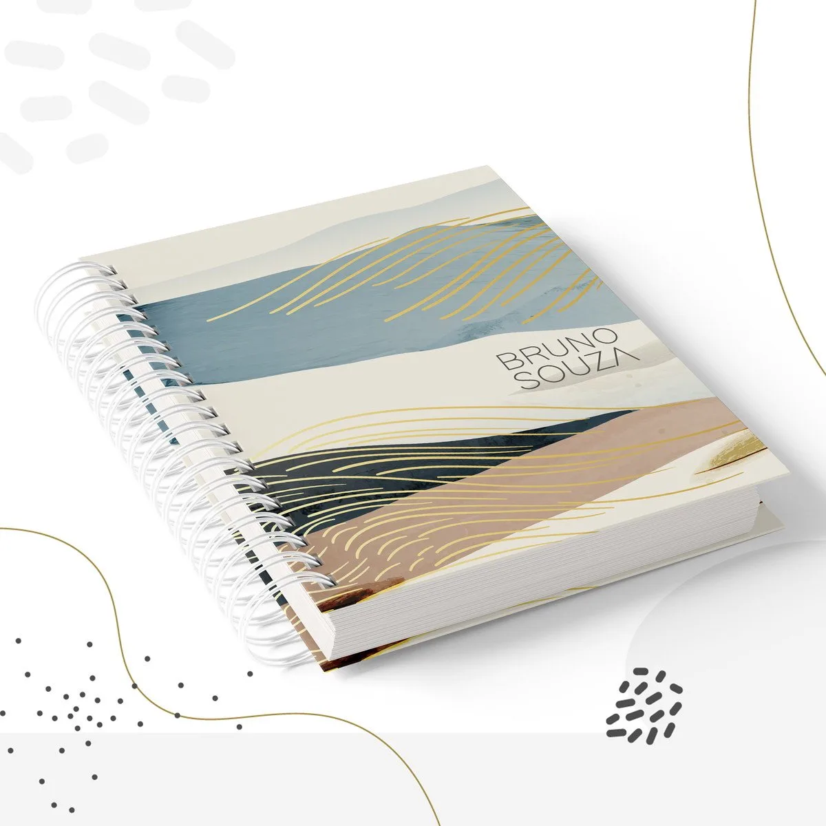 Caderno Masculino - Modelo 6 - Arquivo Digital 1 Caderno Masculino - Modelo 6 - Arquivo Digital