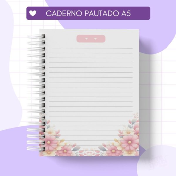 Caderno Menina Confie Deus - Arquivo Digital