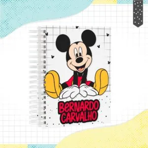 Caderno Mickey - Arquivo Digital 16 Caderno Mickey - Arquivo Digital