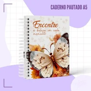 Caderno Pautado Borboleta Branca - Arquivo Digital 13 Caderno Pautado Borboleta Branca - Arquivo Digital