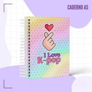 Caderno Pautado K-pop - Arquivo Digital 7 Caderno Pautado K-pop - Arquivo Digital