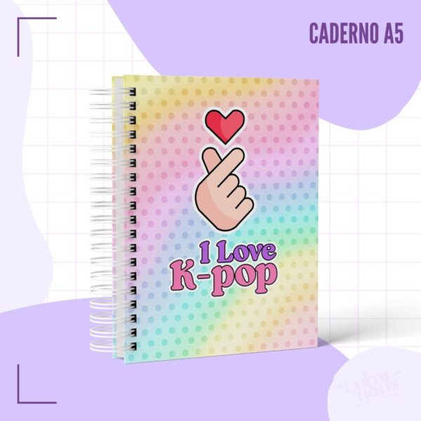 Caderno Pautado K-pop - Arquivo Digital