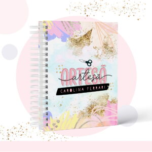 Caderno Digital Profissão Artesã Arquivo para Encadernação 4 caderno pautado profissao artesa arquivo digital