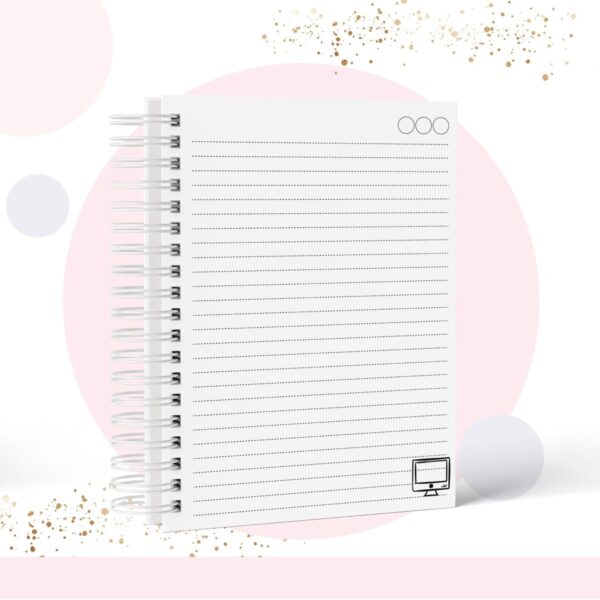 Caderno Pautado Profissão Digital Influencer - Arq Digital