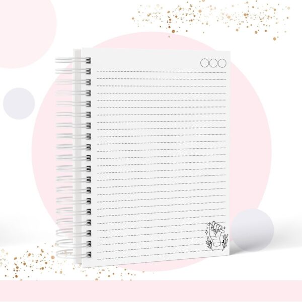 Caderno Pautado Profissão Manicure - Arquivo Digital