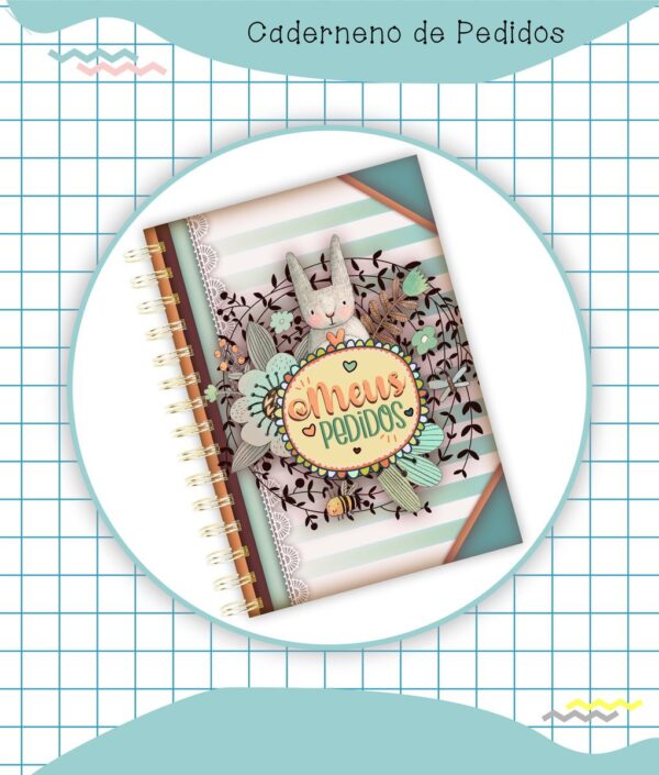 Caderno Pedidos Páscoa Mod2 - Arquivo Digital