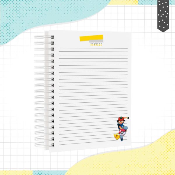 Caderno Pokémon - Arquivo Digital