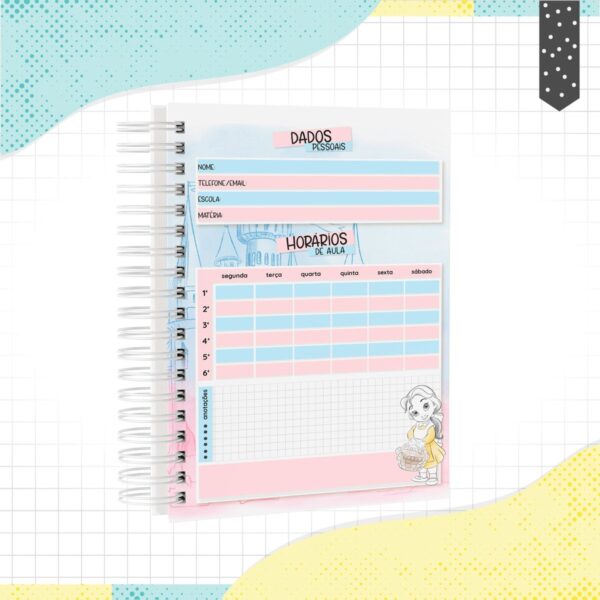 Caderno Princesas - Arquivo Digital