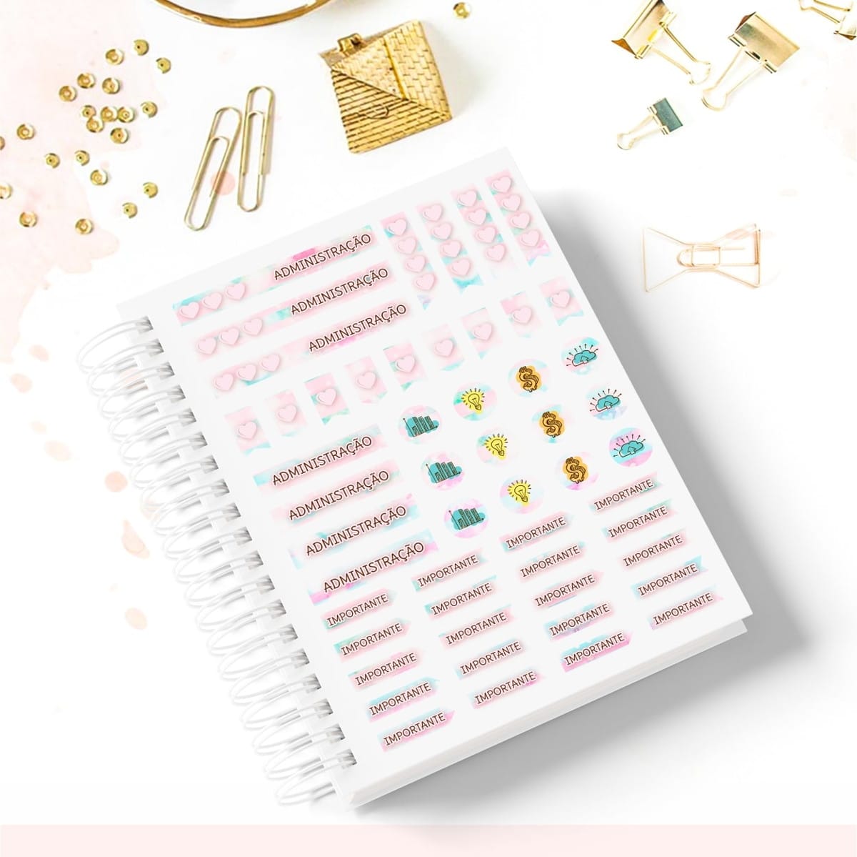 Kit Digital Caderno Administração para Agendas Personalizadas 3 Kit Digital Caderno Administração para Agendas Personalizadas - Imagem 3