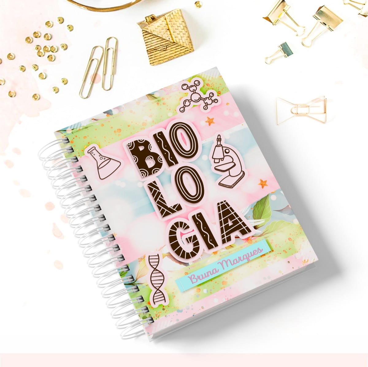 Caderno digital tema Biologia para personalizar 1 Caderno digital tema Biologia para personalizar