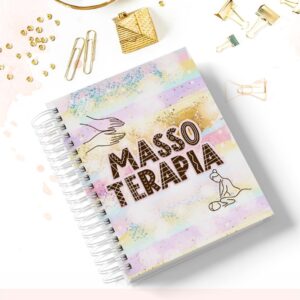 caderno profissao massoterapia papelaria 1