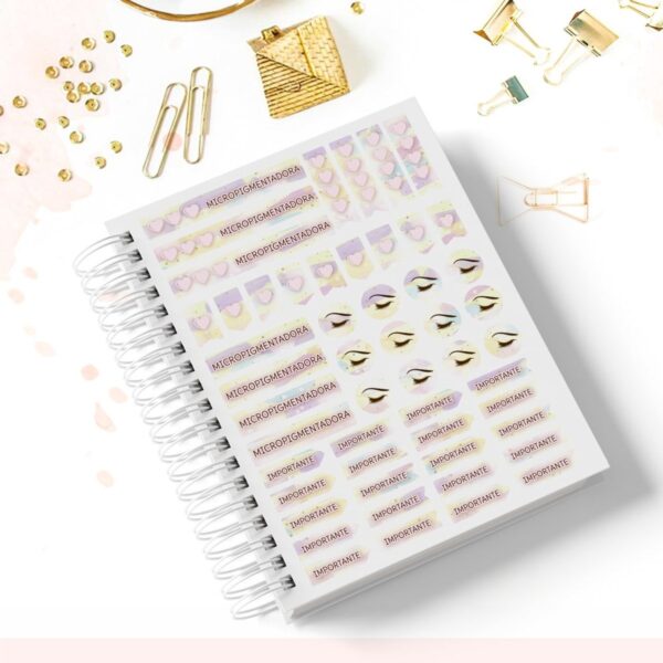 Caderno Profissão Micropigmentadora - Arquivo Digital