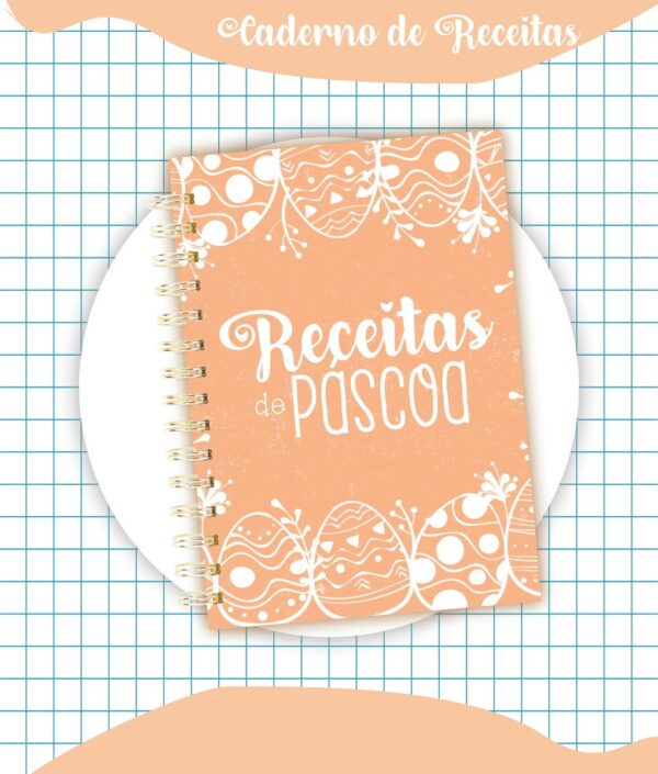 Caderno Receitas Páscoa Mod01 - Arquivo Digital