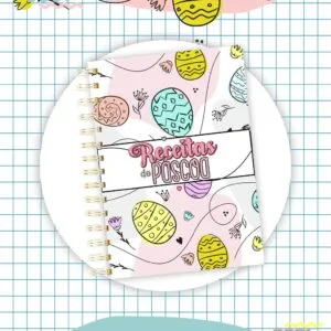 Caderno Receitas Páscoa Mod04 - Arquivo Digital