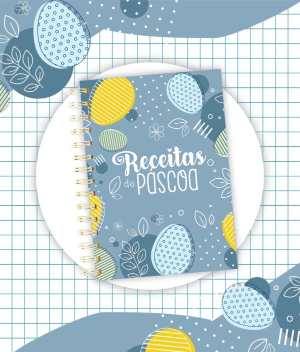 Caderno Receitas Páscoa Mod05 - Arquivo Digital
