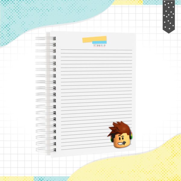 Caderno Roblox - Arquivo Digital