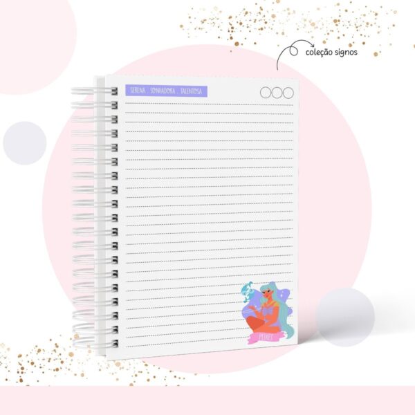 Caderno Signo Peixes - Arquivo Digital