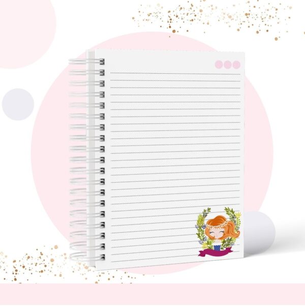 Caderno Teen Menina - Modelo 3 - Arquivo Digital