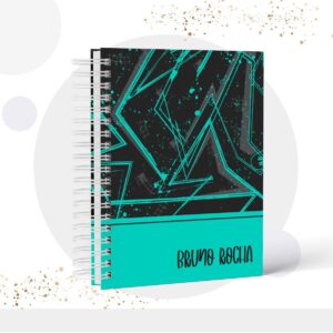 Caderno Teen Menino - Modelo 1 - Arquivo Digital