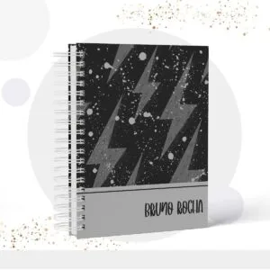 Caderno Teen Menino - Modelo 5 - Arquivo Digital