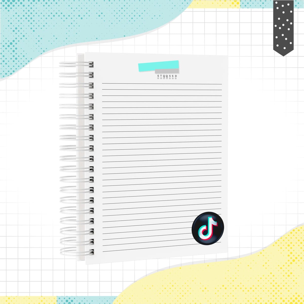 Caderno Personalizado Tema TikTok Arquivo Digital 3 Caderno Personalizado Tema TikTok Arquivo Digital - Imagem 3