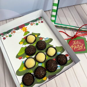 Caixa Árvore de Natal para Doces em PDF e Studio 9 caixa arvore de natal para doces em pdf e studio