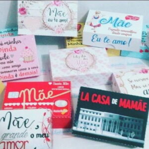 Caixa dia das Mães arquivo de corte com 14 moldes 11 caixa dia das maes arquivo de corte