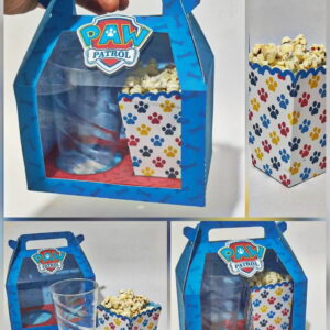 caixa kit cinema com cachepo arquivo digital