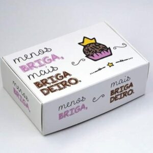 caixa para brigadeiro arquivo de corte papel e scrapbook