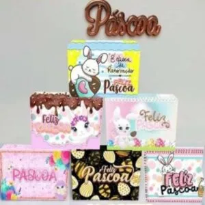 Caixas 06 Doces Páscoa - Arquivo Digital