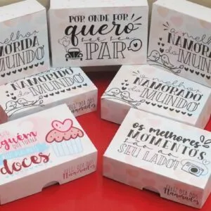 Caixas Grandes Doces Dia dos Namorados - Arquivo Digital